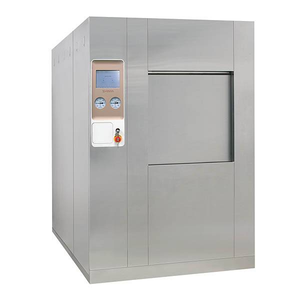 Autoclave orizontal